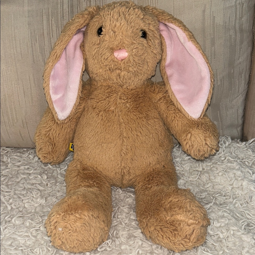 Build-A-Bear Workshop Lil’ Bunny Big Ears 2008 Easter Plush Rabbit Animal